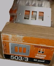 Placca 3 posti bticino magic