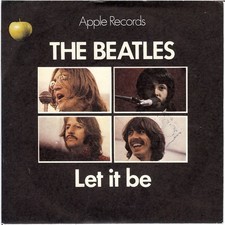 The Beatles - Let It Be - (R 5833)- (7", Single, Sol)