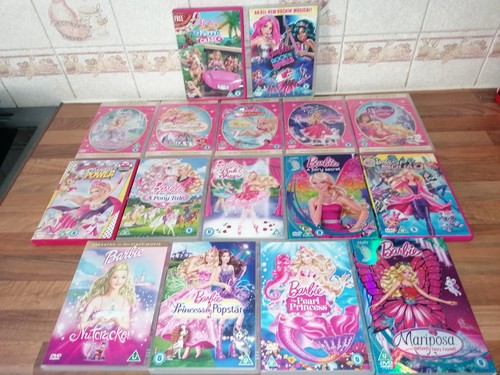 Barbie dvd bundle set - 16,