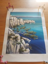 Grande lithographie numerotee - grande,
