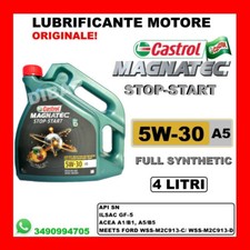 OLIO CASTROL MAGNATEC START & STOP 5W30 A5 ACEA A1/B1 A5/B5 LATTA DA 4 LITRI