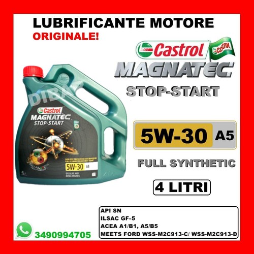 Olio castrol magnatec - castrol, start