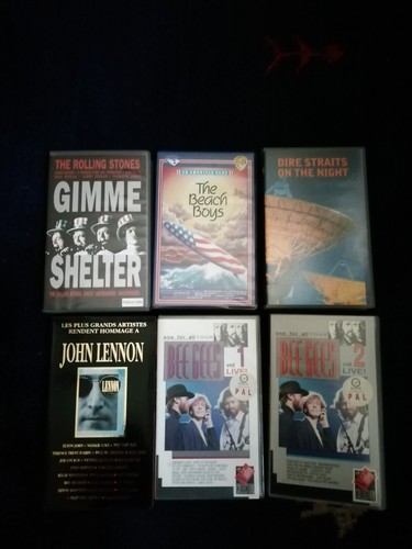 Lot cassettes vhs - cassettes,