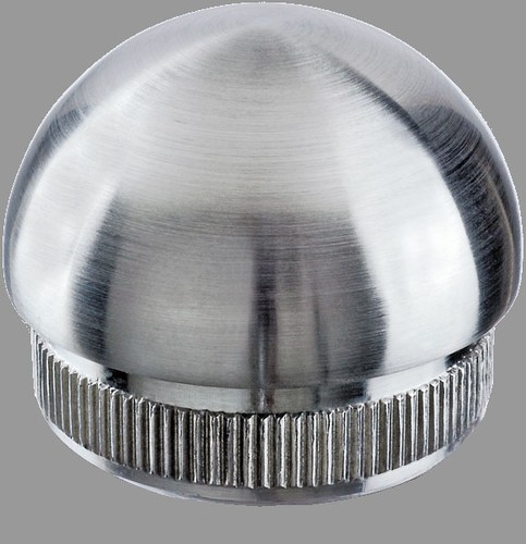 Tappo per tubo semicircolare