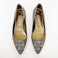 Scarpe Manolo Blahnik grigio