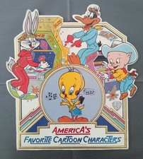 America's favorite cartoon characters - espositore da banco originale 1982