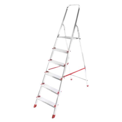 Scala pieghevole alluminio - , 6
