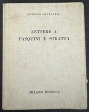Antonio Fontanesi, Lettere a