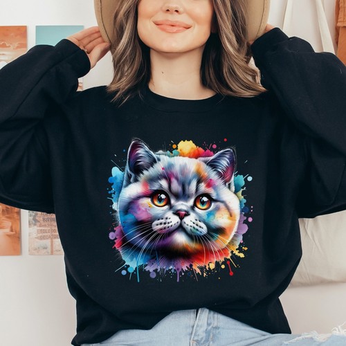 British shorthair cat color - british,