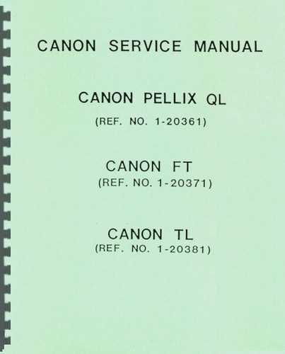 Canon pellix tl ql - pellix,