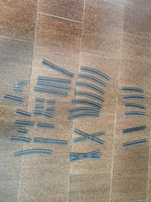 lima e rivarossi lotto 35 binari scala H0 trenini elettrici di cui 2 a x anni 80