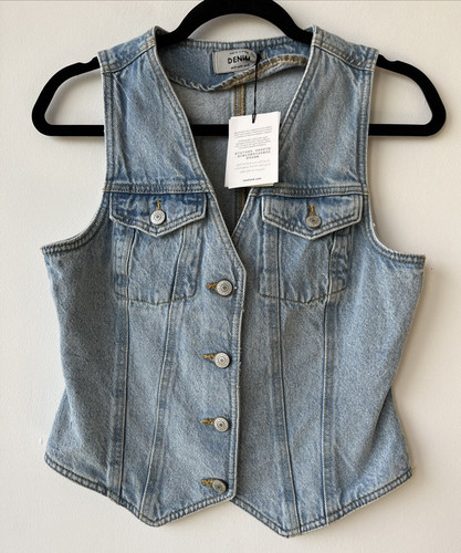 New look gilet denim - -,