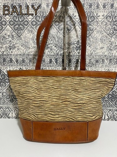 Bally zebra tote bag borsa - zebra,