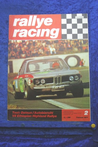 Rally racing bmw - 2/71, 2000