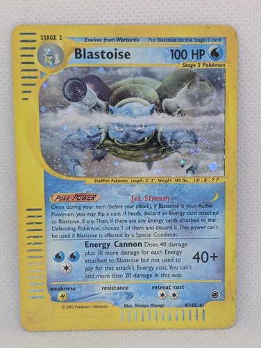 Blastoise 004 165 expedition - blastoise, 004/165