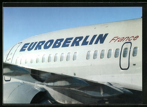 Cartolina aereo boeing 737 300 - aereo,