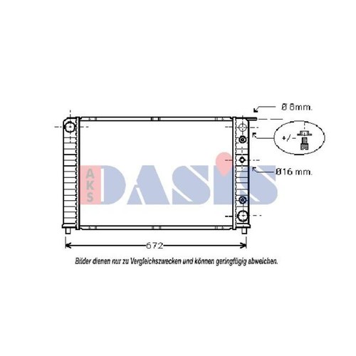 Aks dasis radiatore acqua - radiatore,
