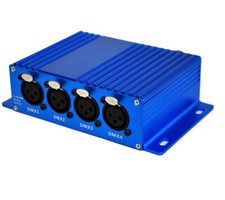 DMX512 4 vie ArtNet convertitore Ethernet 3PIN controller stadio luce testa mobile