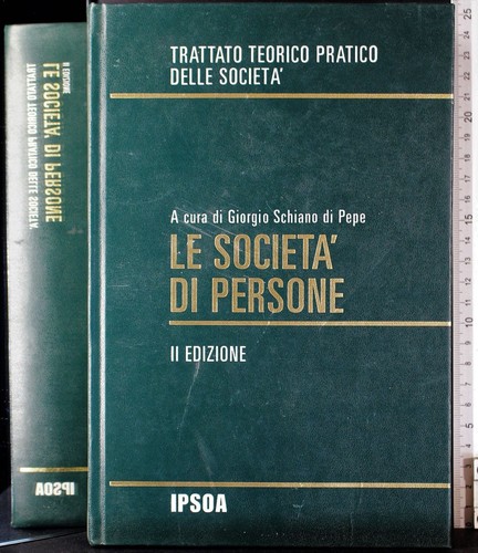 Società persone - societÀ, di