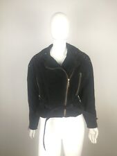 GIUBBOTTO GIUBBINO VINTAGE TAGLIA 40 COLORE NERO VON BORCHIE