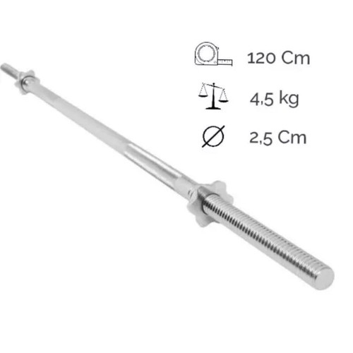 Bilanciere diritto 120cm - diritto,