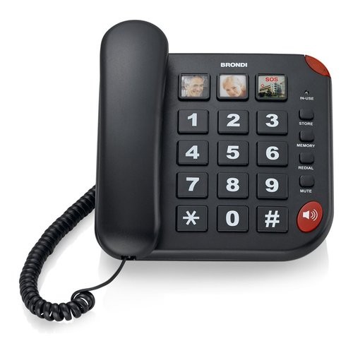 Brondi telefono fisso bravo - telefono,