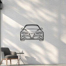 ALFA ROMEO GIULIA Badge Steel