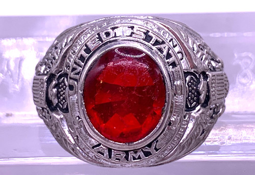 Anello uomo grande vintage