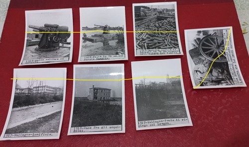 Lotto fotografie ww1 - lotto, 1917