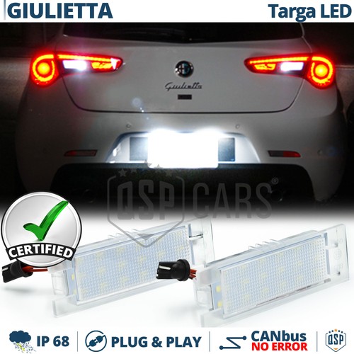Placchette luci targa led per - led,