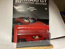 FERRARI  SUPERAMERICA 2005   1/64 die-cast + BOOKLET  Limited edition