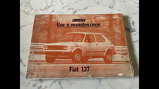 FIAT 127 LIBRETTO USO