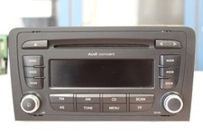 Autoradio Audi Concert 2 din originale con codice