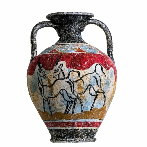 Antica anfora minoica greca