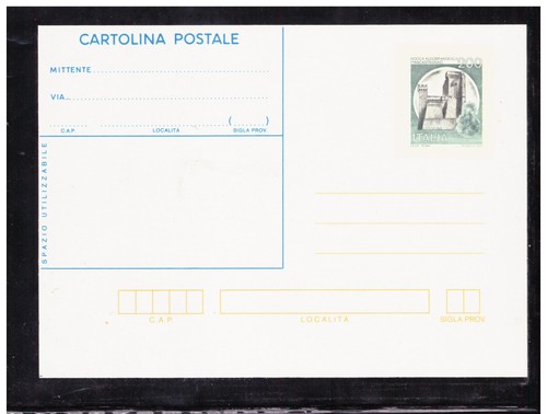 Cartolina postale italia - postale,
