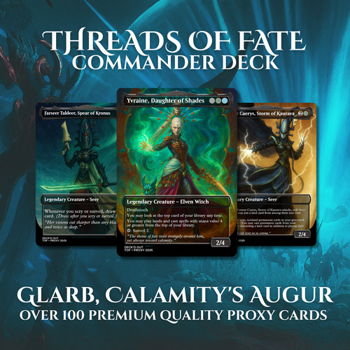 Threads fate mtg custom - threads, x