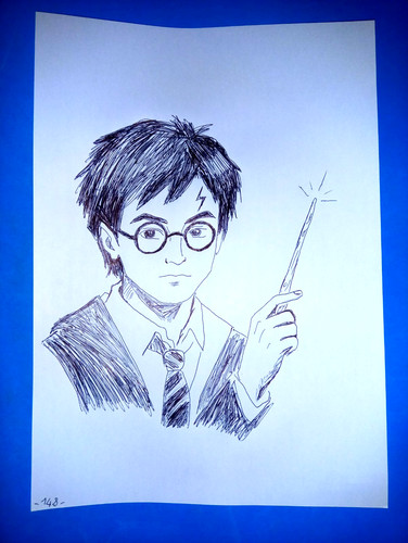 Disegno harry potter - di,