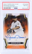 Carta Slabbed Baseball Autografata Mariano Rivera Yankees Articolo #14331472 Certificato di autenticità