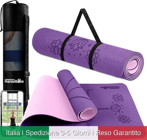 Tappetino yoga pilates - yoga, e