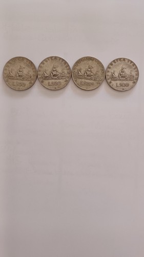 Lotto monete 500 lire - 500,