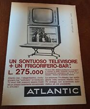 Pubblicità Televisore/Frigobar Atlantic (1962)