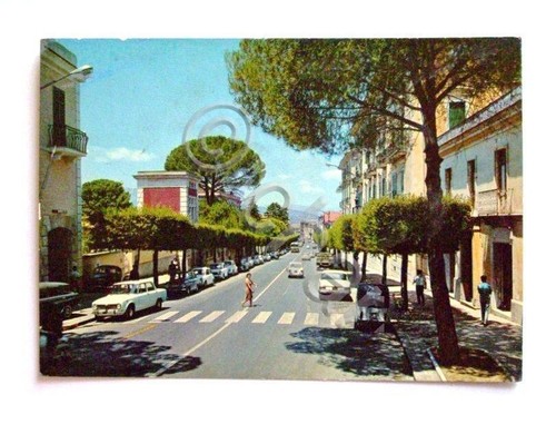 Cartolina benevento viale - -,