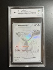 Reshiram ex WHT 173 ITA  Fuoco Bianco White Flare Graad 9