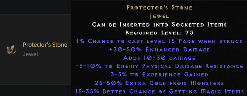 D2r rotw ladder protector - d2r, protector's