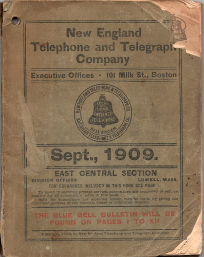 Antique sept 1909 east - sept.,,