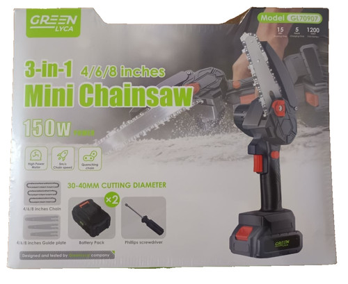 Mini motosega batteria 3in1 - mini, a