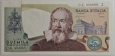 2000 Lire Galileo Galilei -