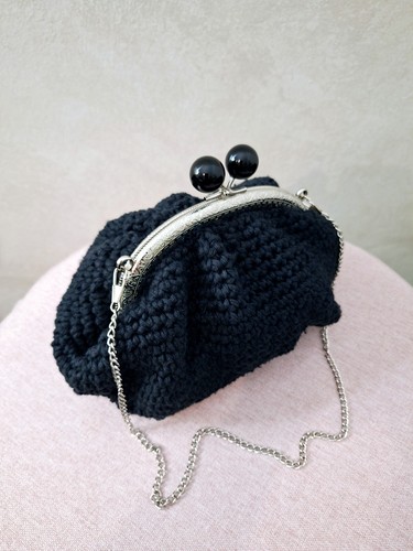 Borsa clic clac uncinetto - clac,