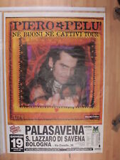Poster Originale Manifesto Concerto Piero Pelu' Bologna 19/10/2000 70X100 Cm