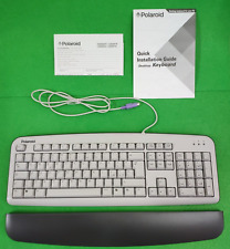 TASTIERA VINTAGE PS/2 POLAROID RETROPC RETROCOMPUTER RETROGAME - WIN 98 5211 NEW